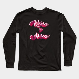 Korra & Asami Long Sleeve T-Shirt